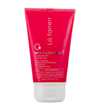 لافارر ژل شستشوی لایه بردار صورت پوست معمولی